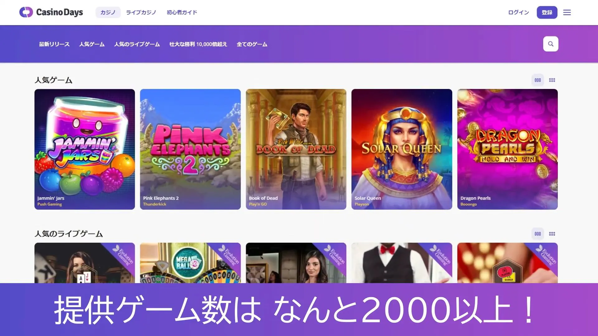 ボーナスとプロモーション ボーナスとプロモーション